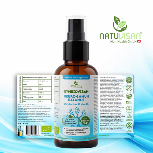 Fermentiertes Getränk für Darm-Hirn-Immunsystem-Balance mit Vitalpilzen und OPC