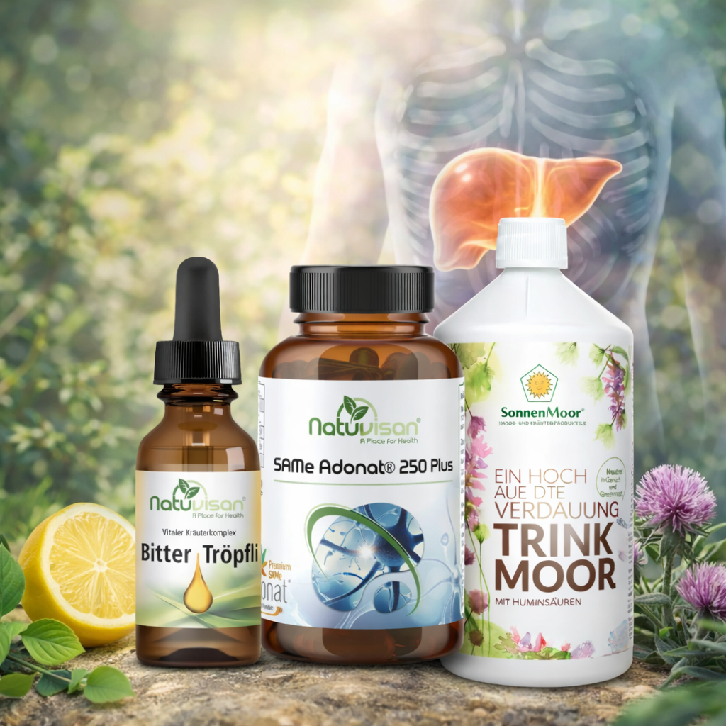 Leber und zentrale Entgiftungsorgane als Symbol für innere Reinigung und Balance