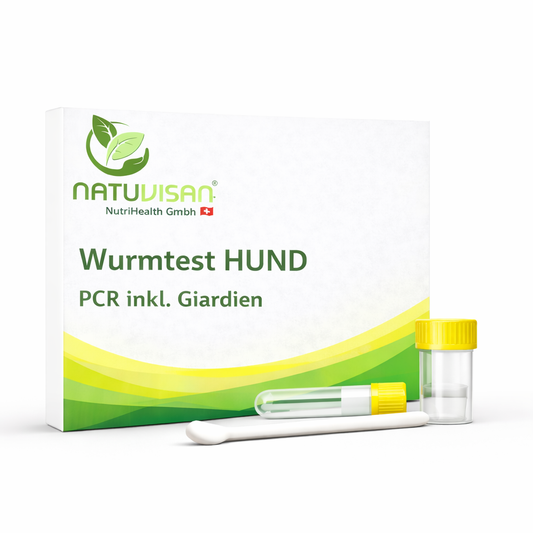 Wurmtest für Hunde inkl. Giardien – Parasitentest per Kotprobe