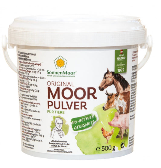 SonnenMoor MoorPulver für Tiere 500 g