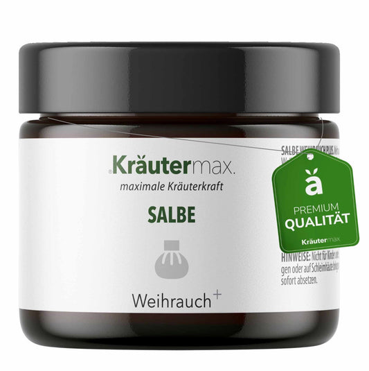 Kräutermax Weihrauch Salbe - 100 ml Enthält natürliche Extrakte für schonende Pflege