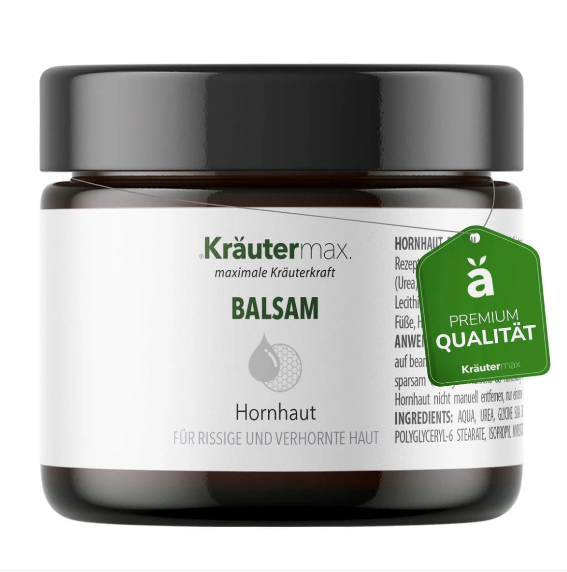 Kräutermax Hornhaut Balsam – Intensive Pflege für rissige & verhornte Haut - 30 ml