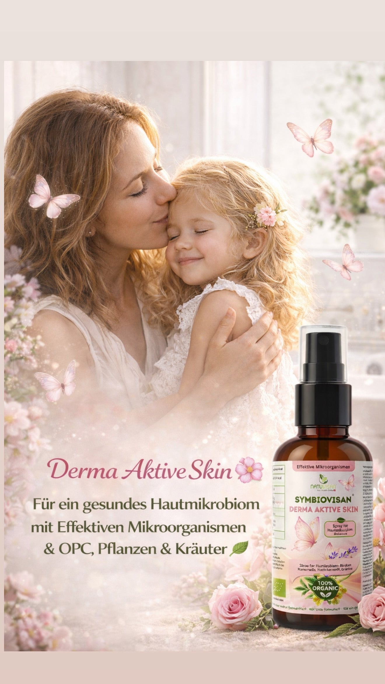 Symbiovisan® Bio DERMA Active Skin Spray für ein harmonisches Hautmikrobiom - 100 ml
