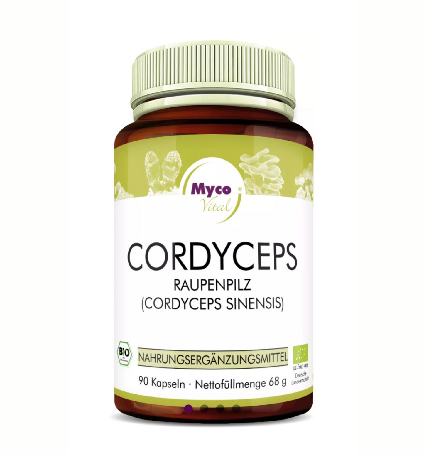 Natuvisan Myco Vital Vitalpilze Cordyceps Raupenpilz 90 Kapseln