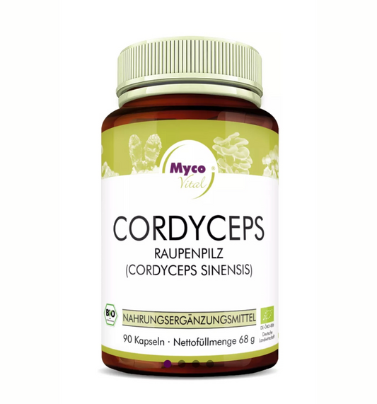 Natuvisan Myco Vital Vitalpilze Cordyceps Raupenpilz 90 Kapseln