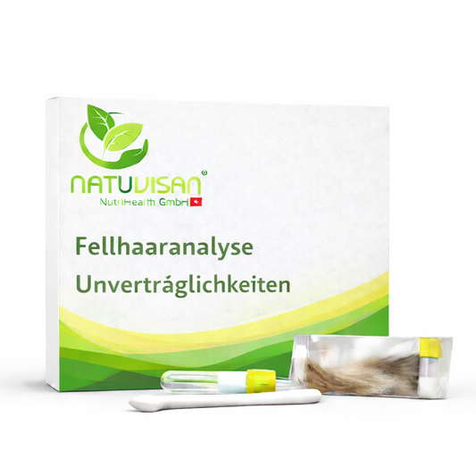 Unverträglichkeitstest Testkit für Hunde, Katzen und Pferde – Fellhaaranalyse 44 Parameter
