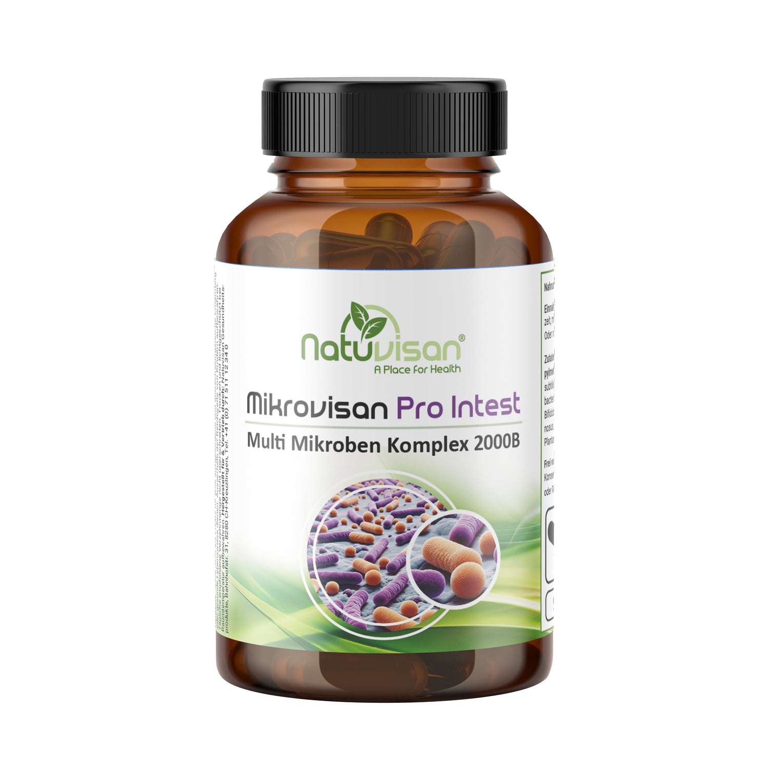 MIKROVISAN PRO INTEST - Bacillus subtilis - 2000B pro Kapsel 
Ein einzigartiger Komplex aus drei sporenbildenden Bakterien  (Bacillus subtilis, Bacillus coagulans und Bacillus clausii)