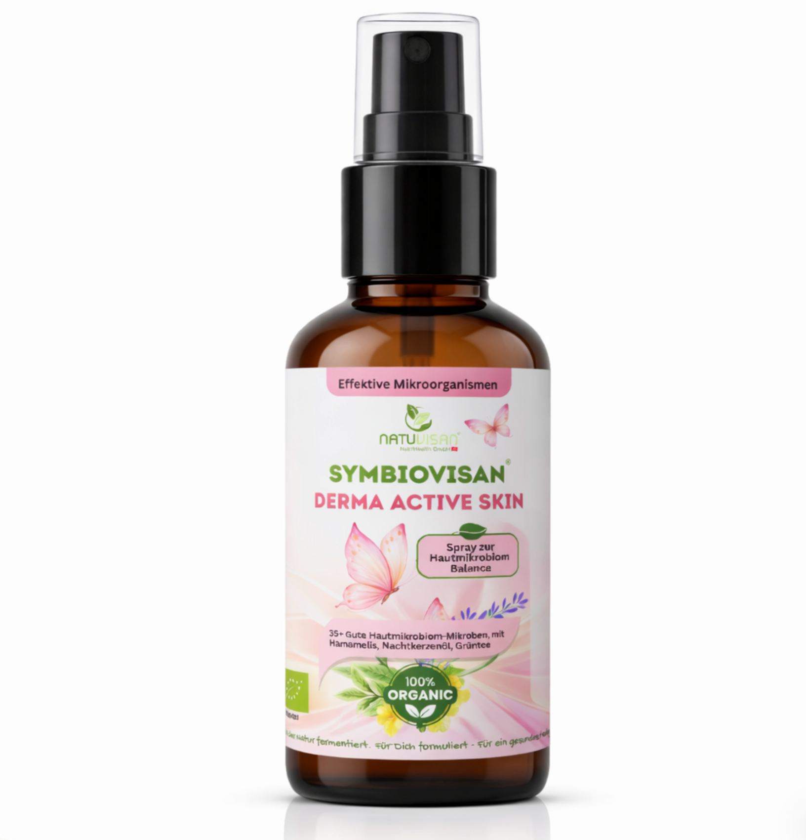 DERM Aktive Skin 100 ml Spray – natürlich fermentiertes Hautspray für das Hautmikrobiom
