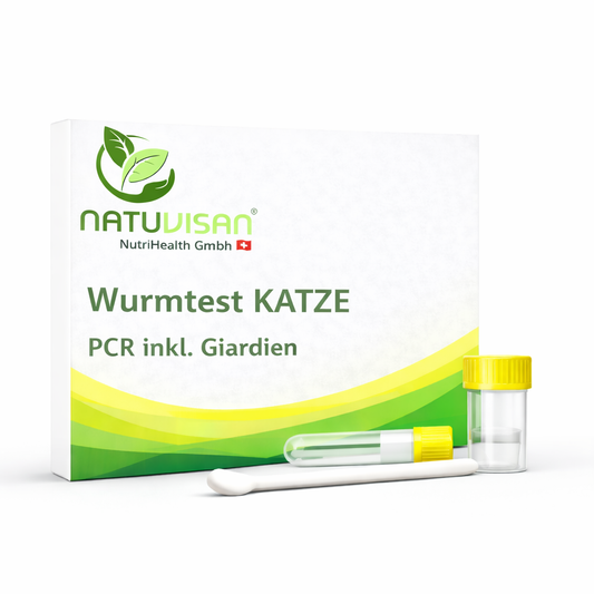 Wurmtest für Katzen inkl. Giardien – Parasitentest per Kotprobe