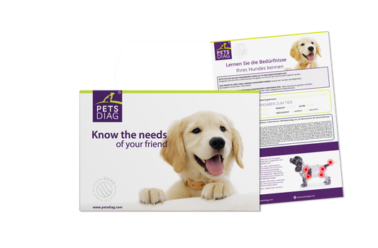 EHAA Premium Gesundheits-Check - Fellmineralanalyse für Deinen HundDie EHAA informiert über den Zustand, die Krankheiten und die individuellen Ernährungsbedürfnisse des getesteten Hundes. Wie ist es möglich?
Basierend auf den nachge