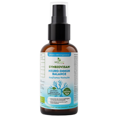 SYMBIOVISAN Neuro-Immun Balance mit fermentierten Bio-Kräutern, Reishi und Hericium