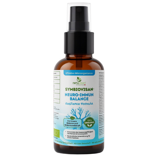 SYMBIOVISAN Neuro-Immun Balance mit fermentierten Bio-Kräutern, Reishi und Hericium